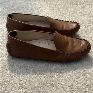 Cole Haan. Brown Leather driving Loafers. Size 9.5 women’s